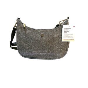 Lululemon City Essentials Small Shoulder Bag Glitter 3L With Adjustable Strap